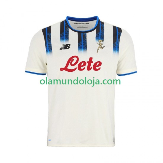 Camisola Atalanta Homem Equipamento Segundo 2025-2026 Manga Curta